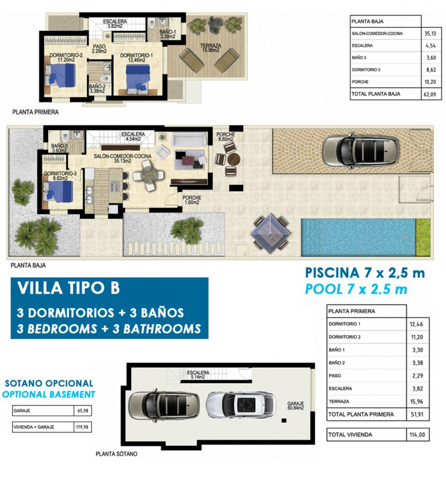 3 Bed Villa For Sale
